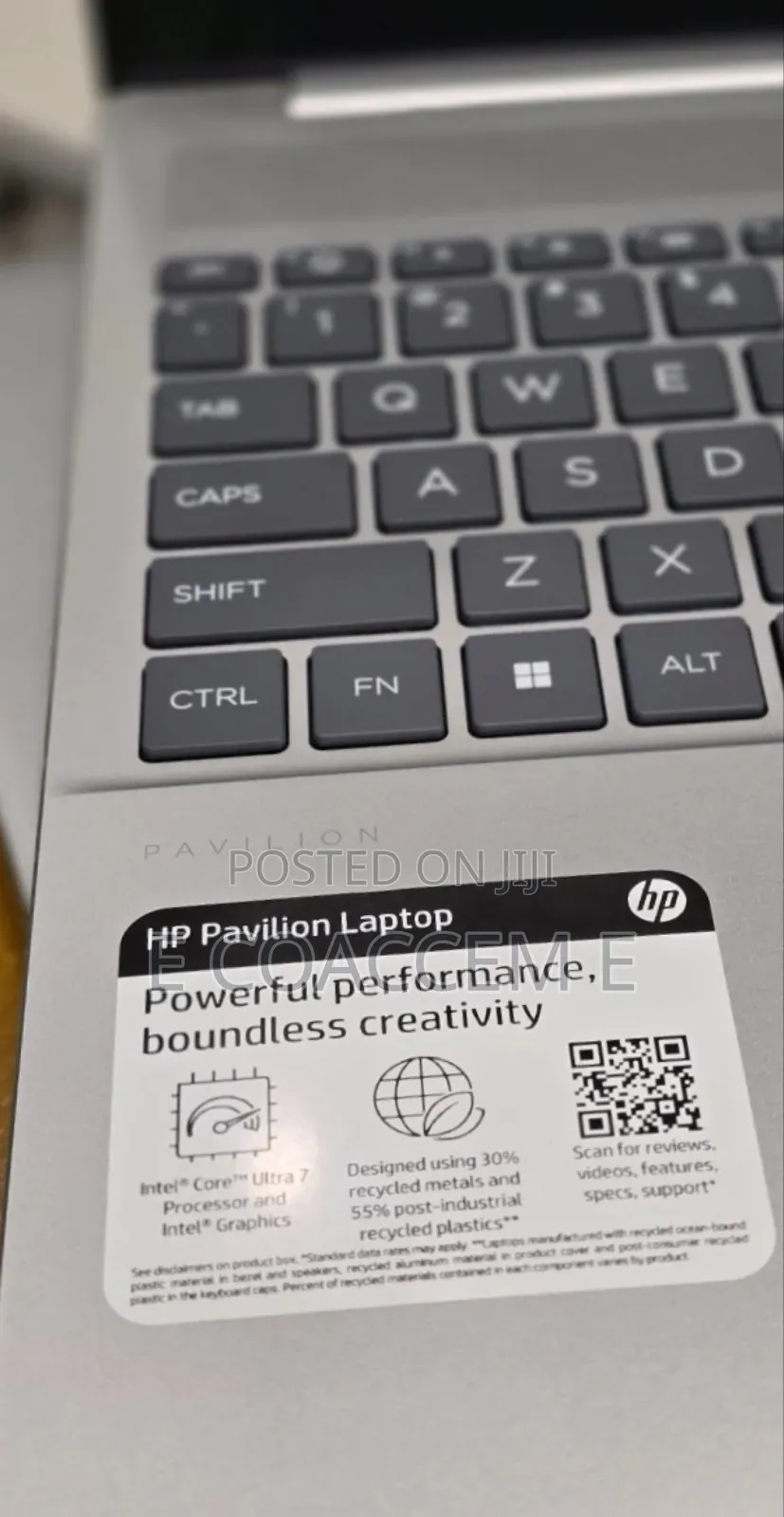 New Laptop HP 16GB Intel Core Ultra 7 SSD 512GB