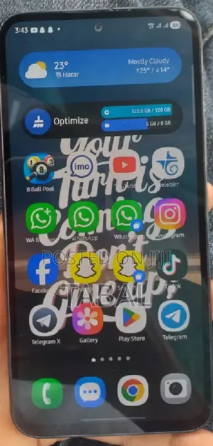 New Samsung Galaxy A54 5G 128 GB Black