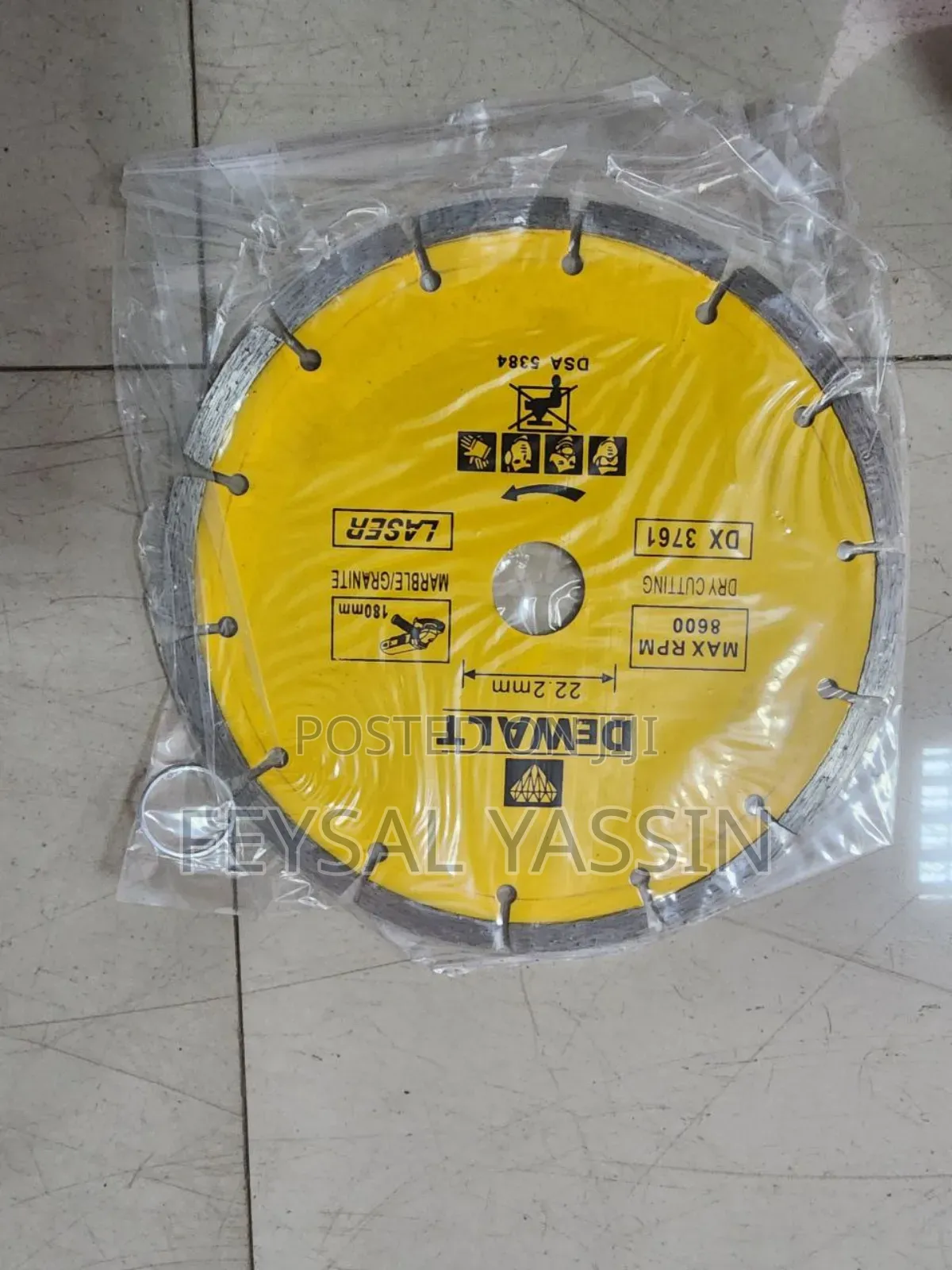 Dewalt Dimond Disk 180mm