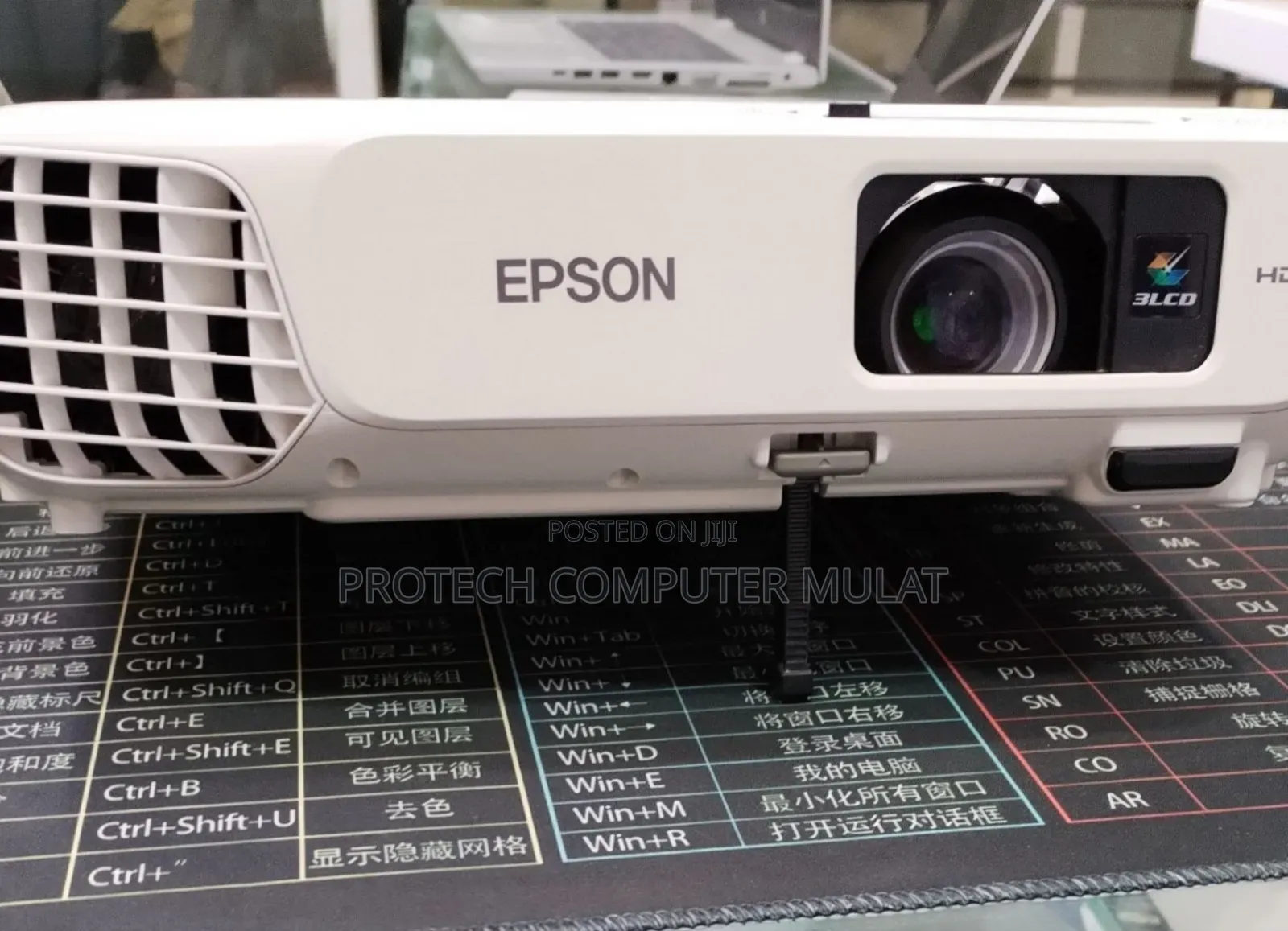 Brand New Epson Projector With Bag, Remote Model Name: Eb-x18