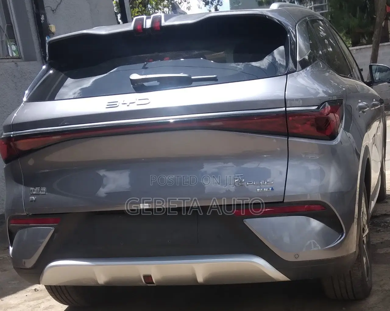 New BYD Song Plus 2025 Silver