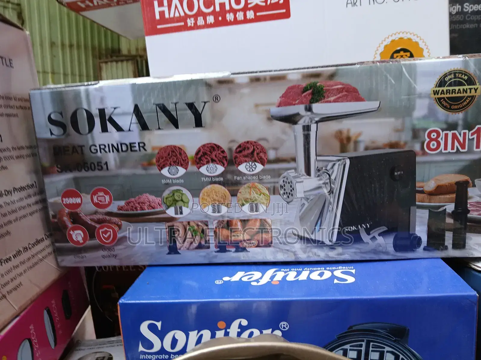 Sokany Meat Grinder (Model Sa-06051).