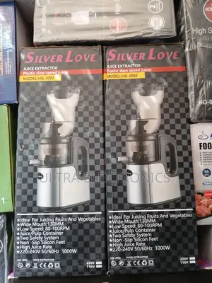 Silver Love Hg-J002 Slow Juicer. Type: Plastic Slow Speed Juicer/Juic
