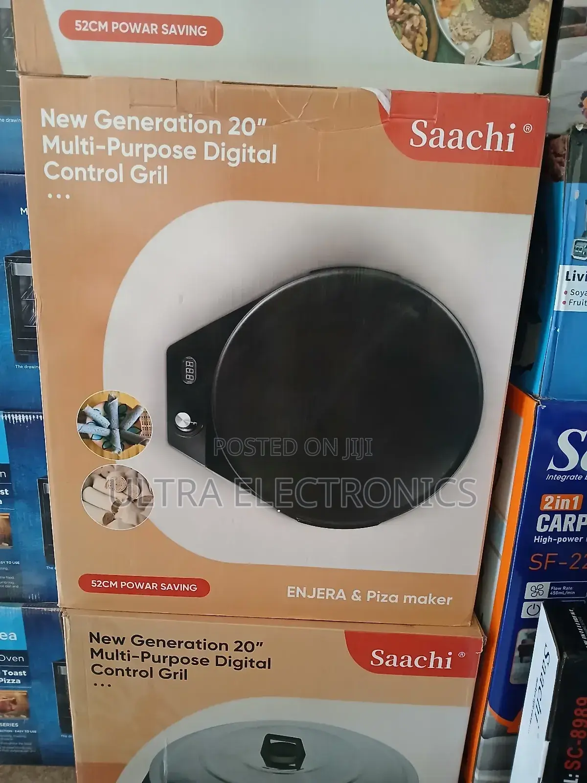Saachi Brand New Generation 20" Multi-Purpose Digital Control Grill,