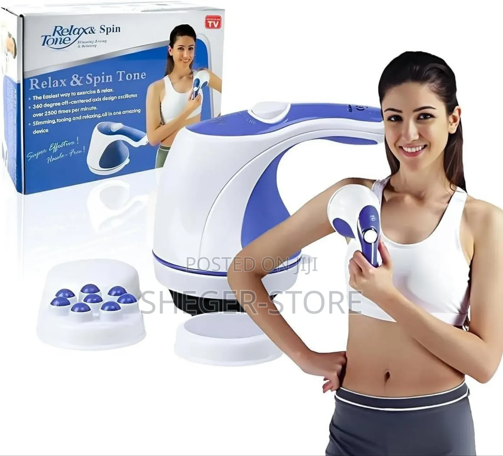 Brand New Relax and Spin Tone Massager