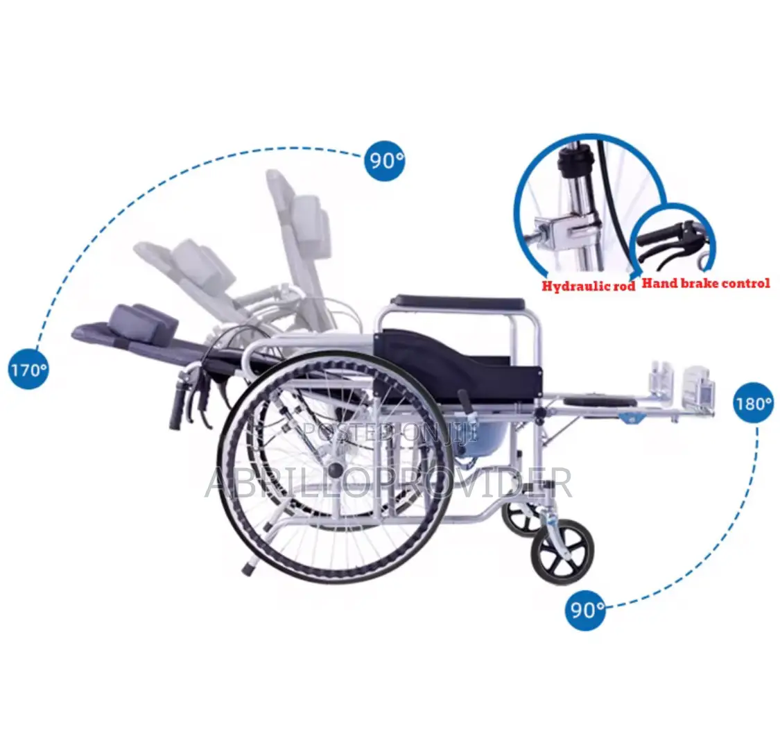 Foldable Manual Wheelchair Lightweight for Adults Orthopedic Jl925l