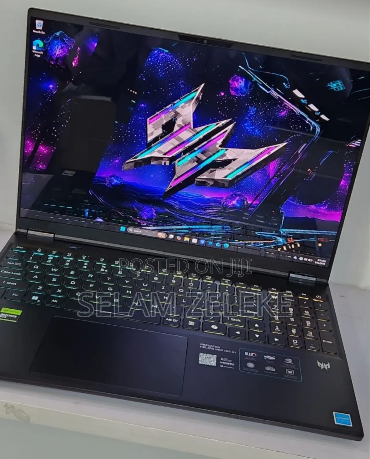 New Laptop Acer Predator Helios Neo 16 32GB Intel Core Ultra 9 SSD 1T