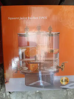 3-Piece Rotating Glass Beverage Dispenser Set, Often Referred To