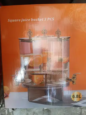 3-Piece Rotating Glass Beverage Dispenser Set, Often Referred To