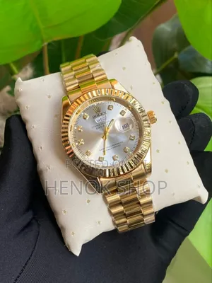 Rolex የማይዝግ ቀለም የማይለቅ - የ እጅ ሰአት