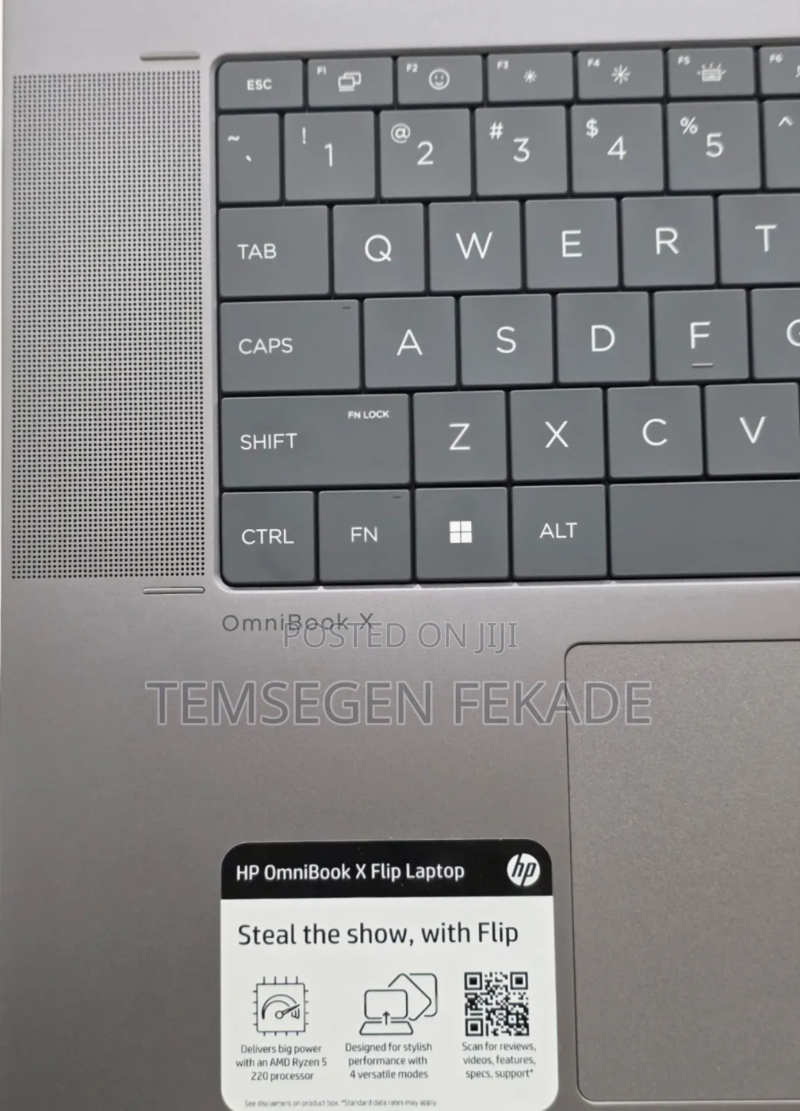 New Laptop HP OmniBook X Flip 16" 8GB AMD Ryzen 5 SSD 512GB
