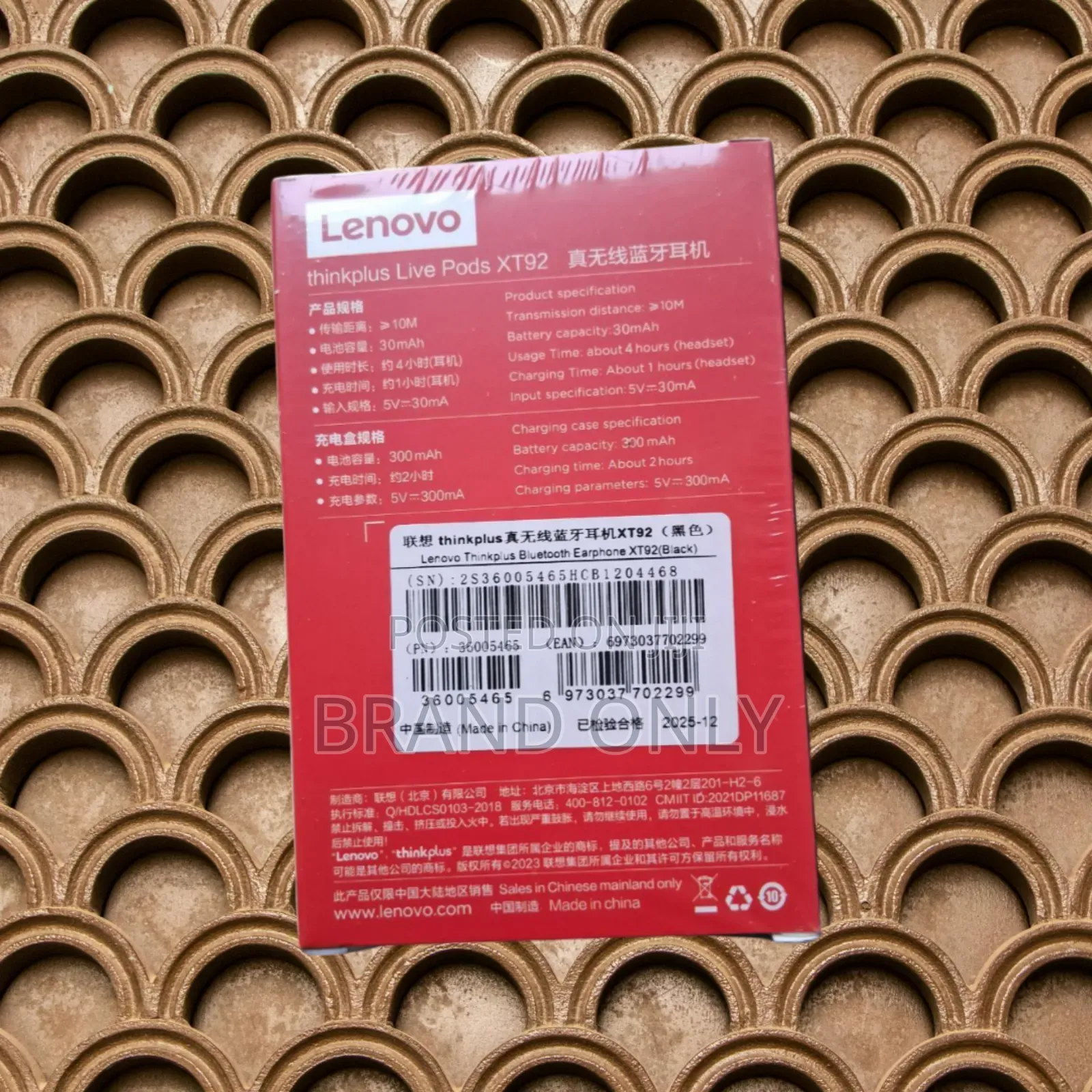 Lenovo Thinkplus Xt92 Wireless Pods – Perfect for Gamers