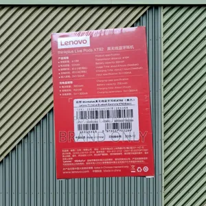 Lenovo Xt92 Live Pods – Ergonomic Fit Surround Sound