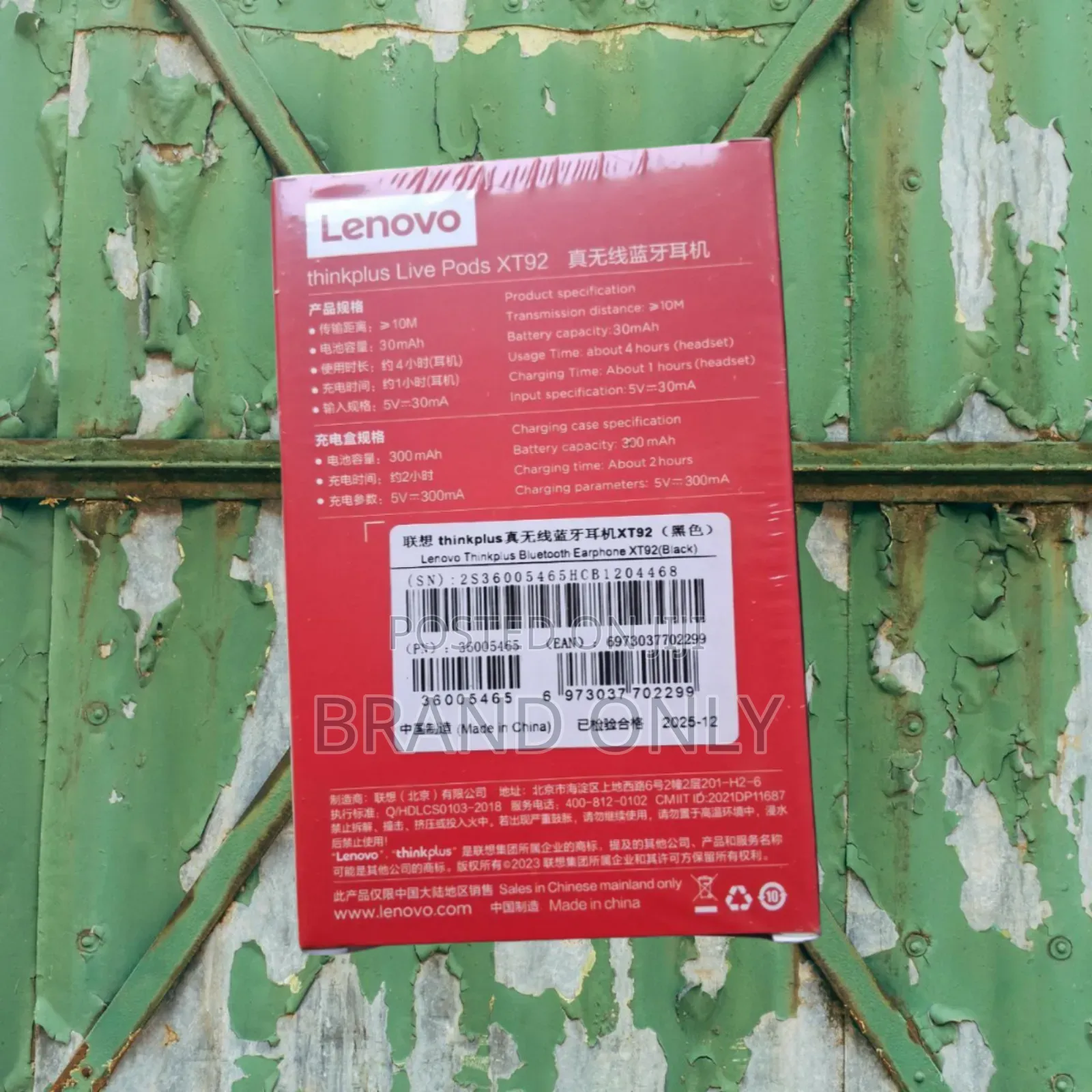 Lenovo Xt92 Bluetooth Buds – Fast Charging Long Playback