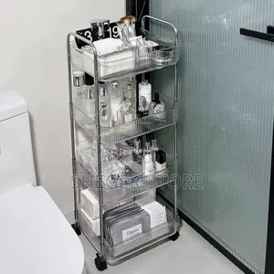 Best Looking Design 4-Layer Movable Kitchen Storage Rack/Shelf