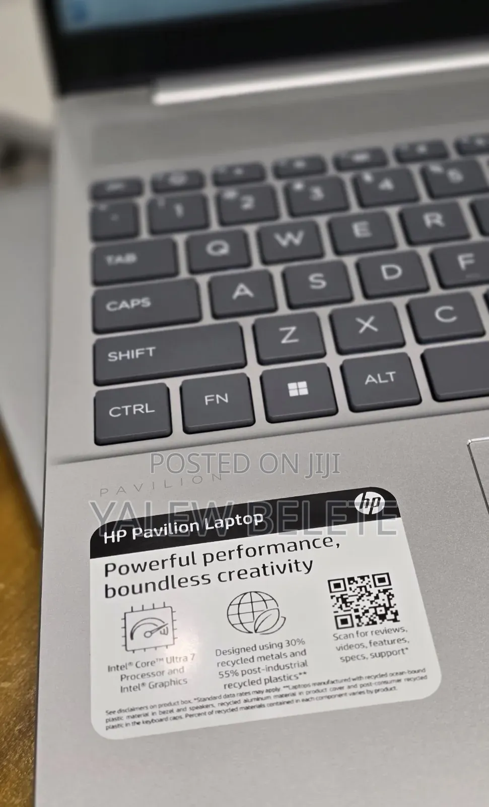 New Laptop HP Pavilion 15 16GB Intel Core Ultra 7 SSD 512GB