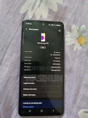 Samsung Galaxy A72 128 GB Black
