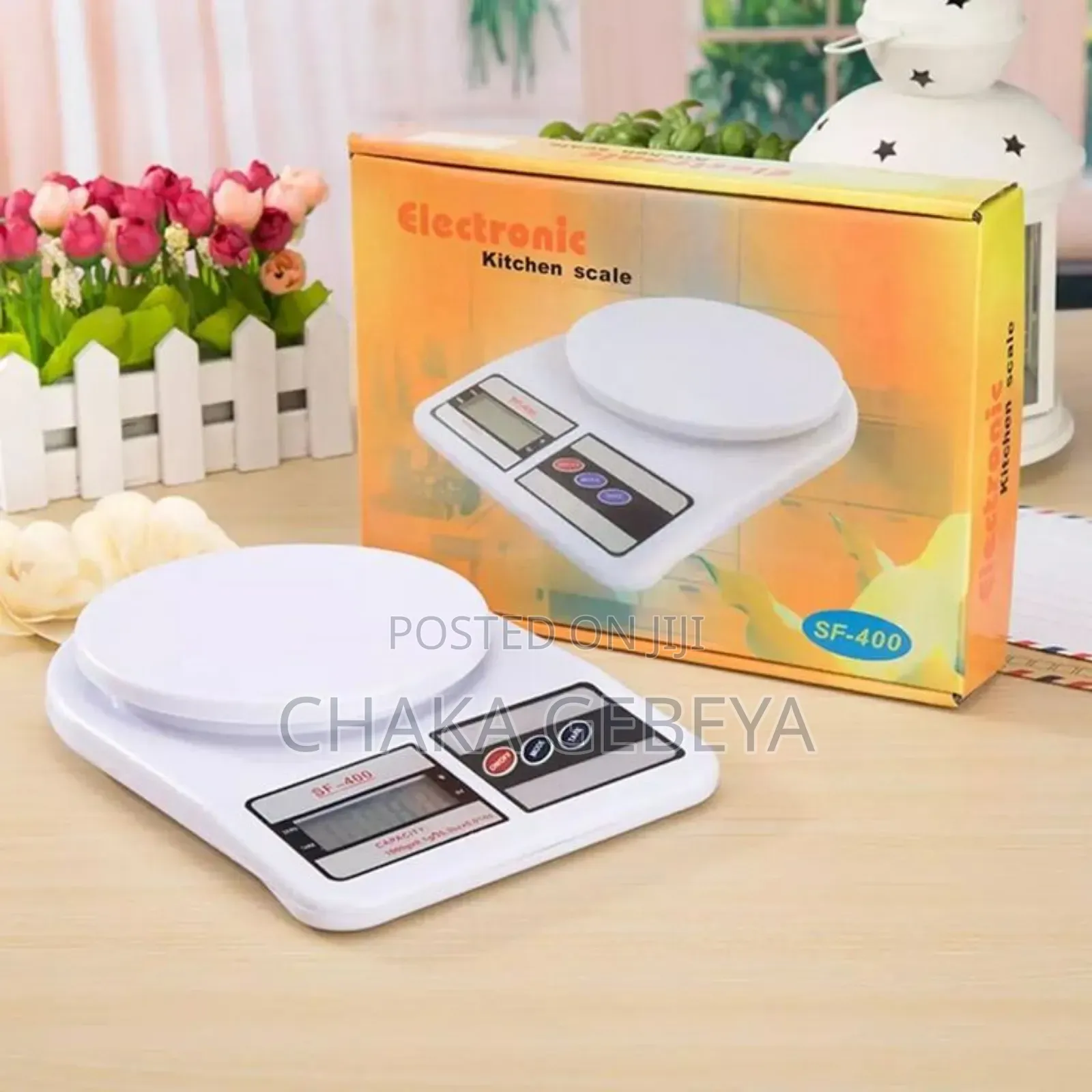 Sf‐400 Electronic Scale – Battery Operated, Ideal For Cooking Baking