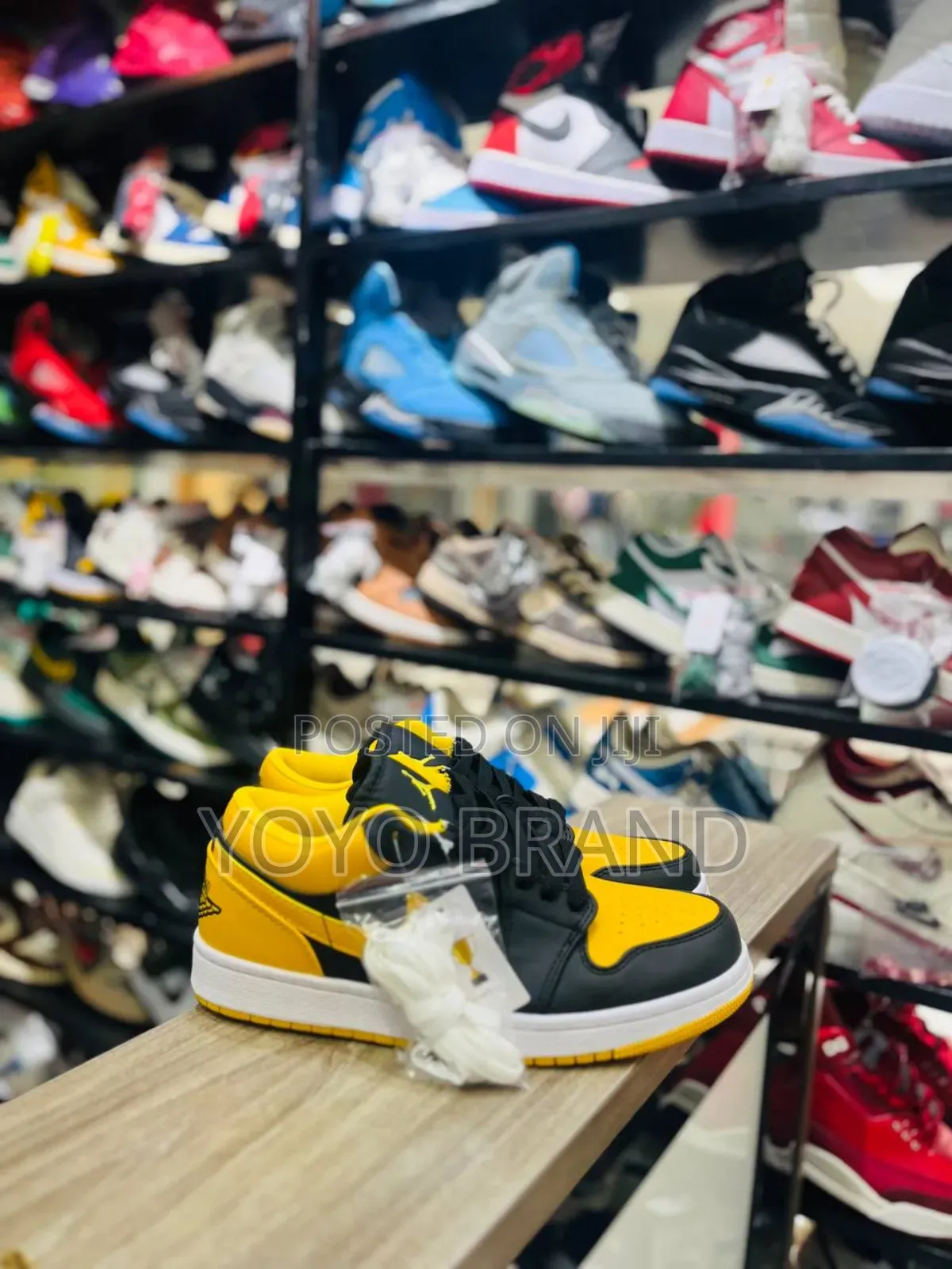 Nike Air Jordan 1low "Yellow Ochere"Fashion Sneaker Shoes