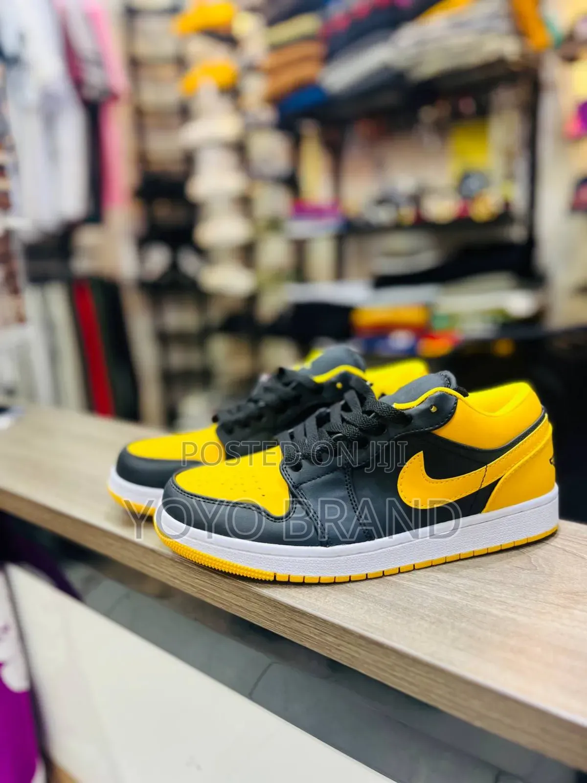 Nike Air Jordan 1low "Yellow Ochere"Fashion Sneaker Shoes
