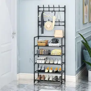 New Simple Floor Clothes Rack