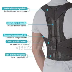 Posture Corrector Belt For Men Women የአንገት፣የትከሻ እና የወገብ ህመምን