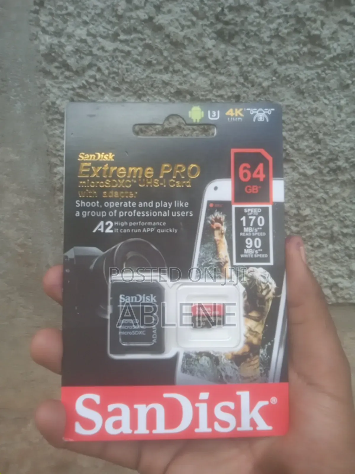 Extreme Pro 64gb Camera Card
