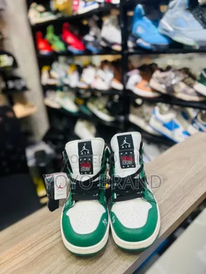 Nike Air Jordan 1 High Og Retro Mid Se "Pin Green"Fashion Boots