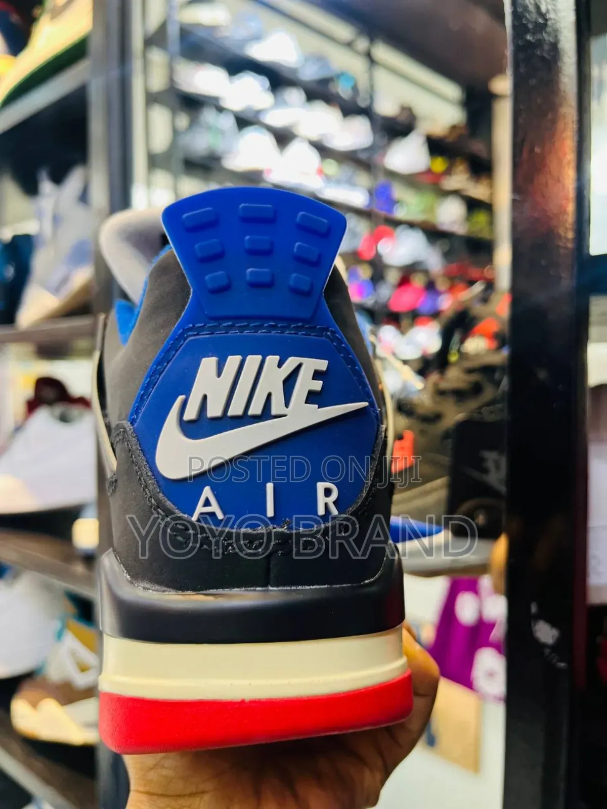 Nike Air Jordan 4 Retro "Rair Air"Fashion Unisex Sneaker Shoes