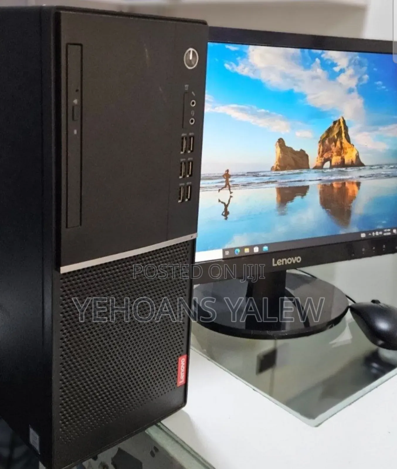 New Desktop Computer Lenovo 4GB Intel Core i3 HDD 500GB