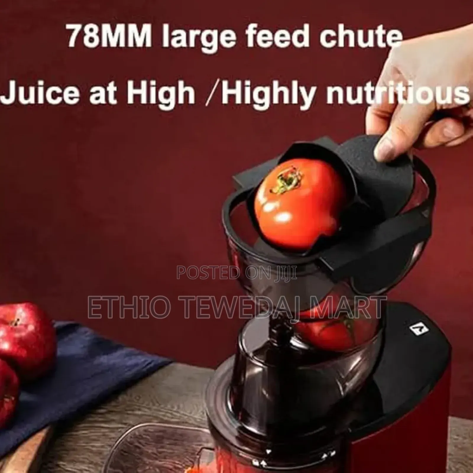 Sokany Masticating Extractor Juicer (Je-25)