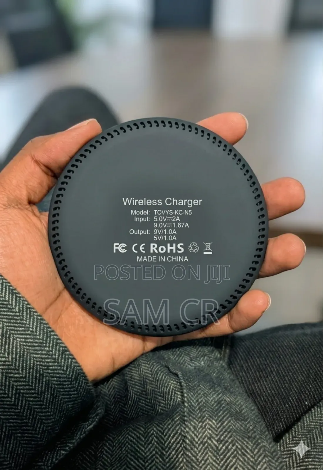 40w Fast Wireless Charger – iPhone Samsung Compatible