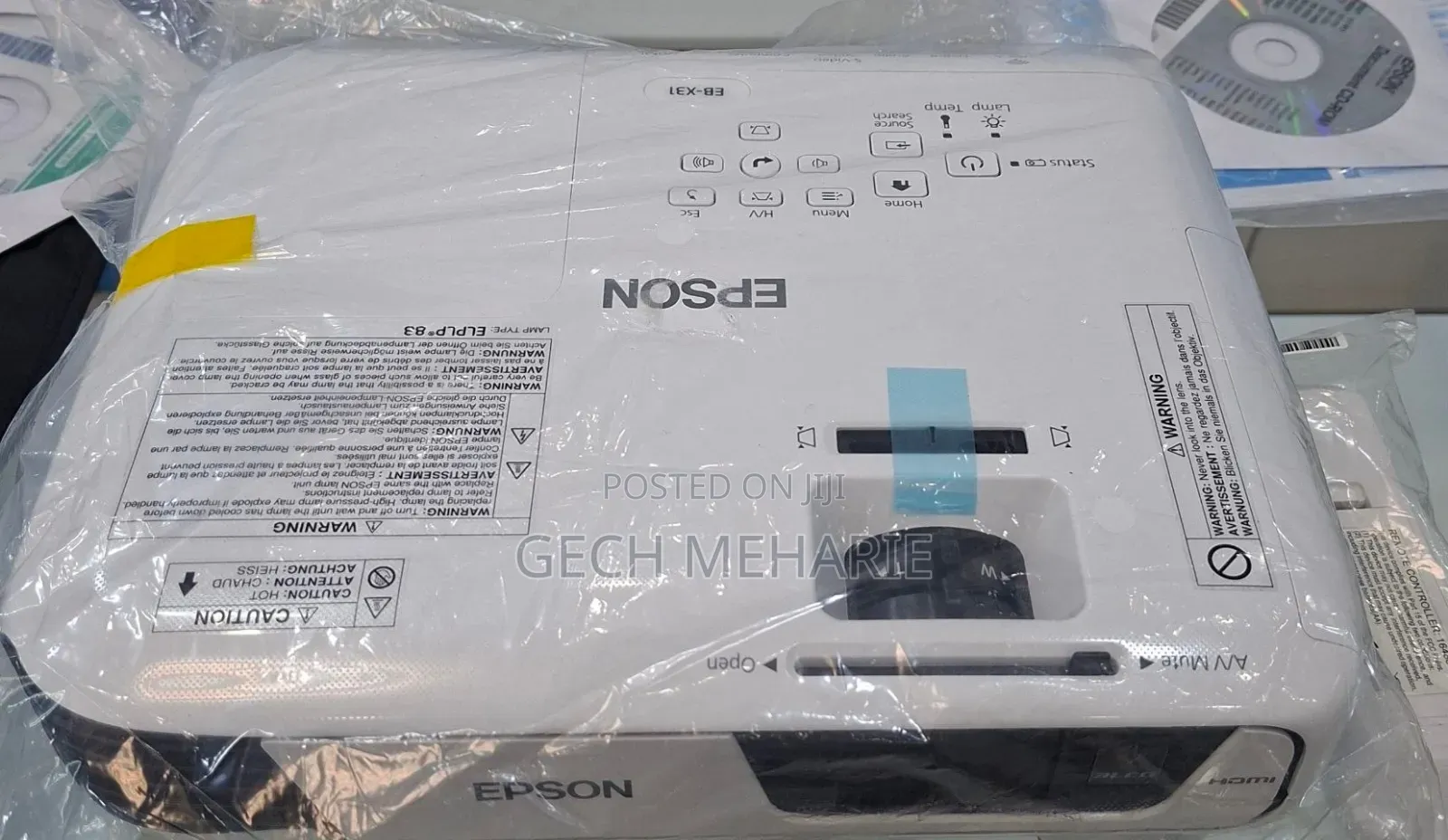 Brand New With Manual Epson Projector Model Name: Eb-X31 Hardware