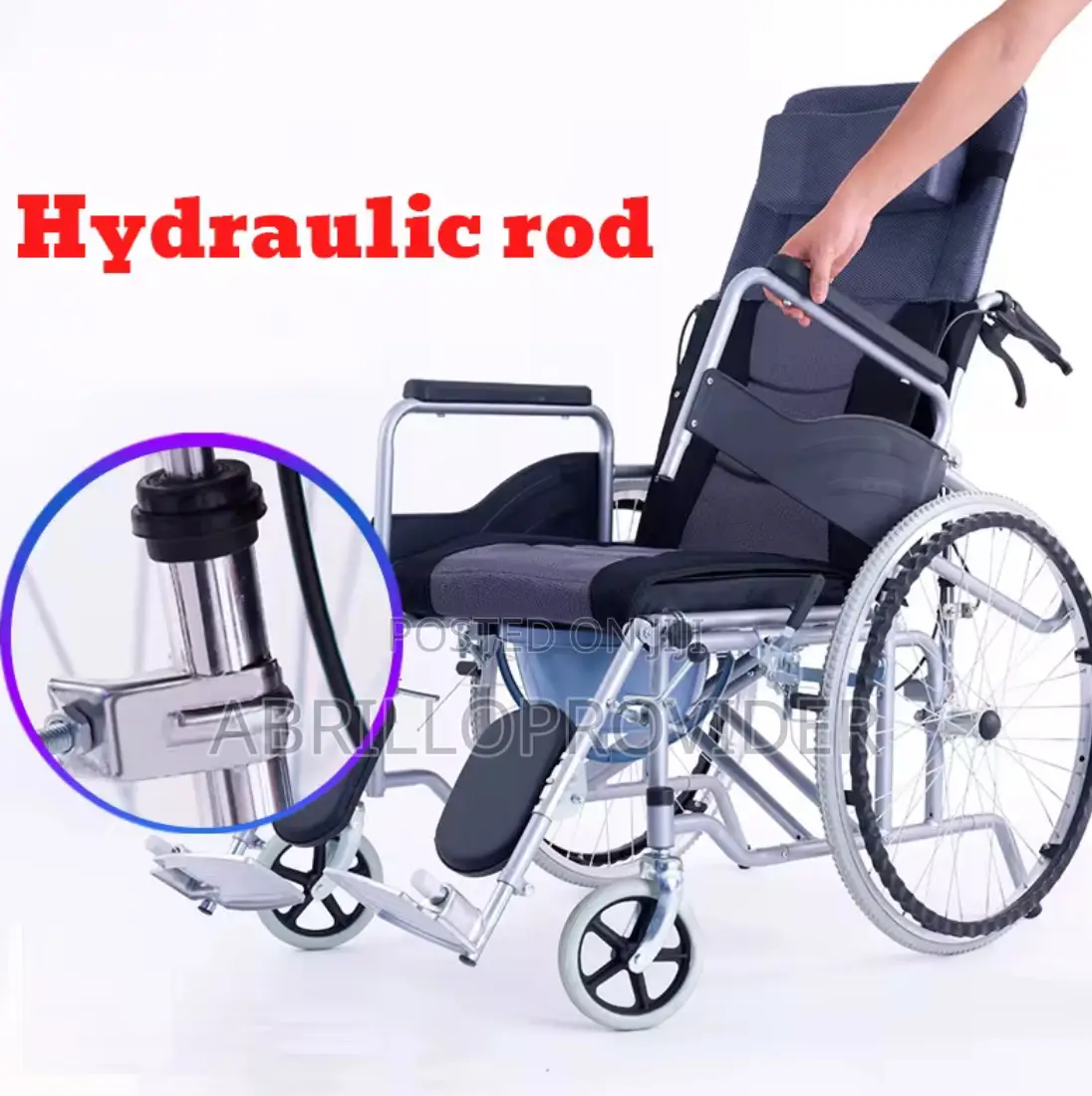Manual Wheelchair Wheelchair Easy Folding Old Disabled Patient