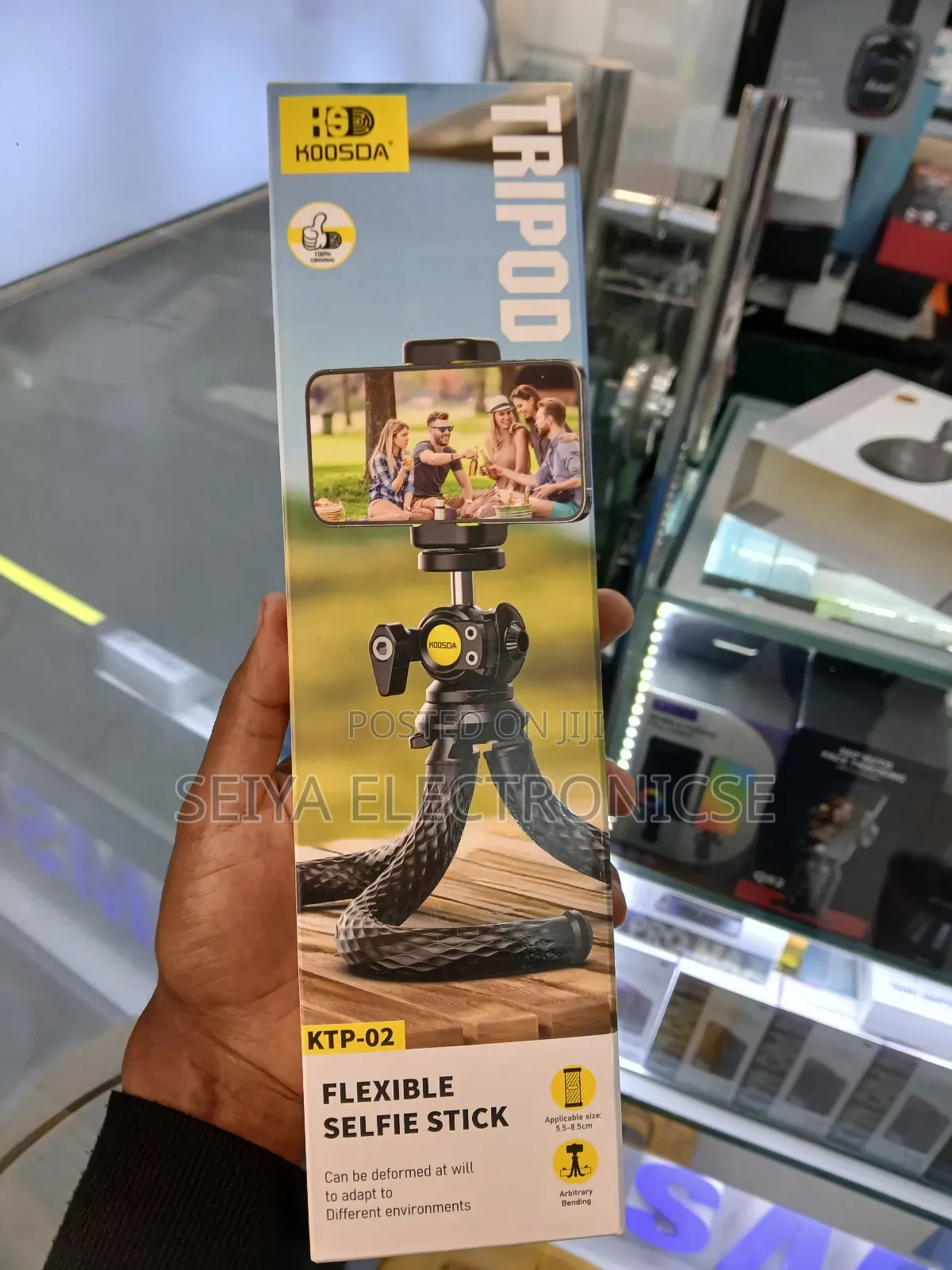 Koosda Flexible Tripod Selfie Stick Designed for Smartphones