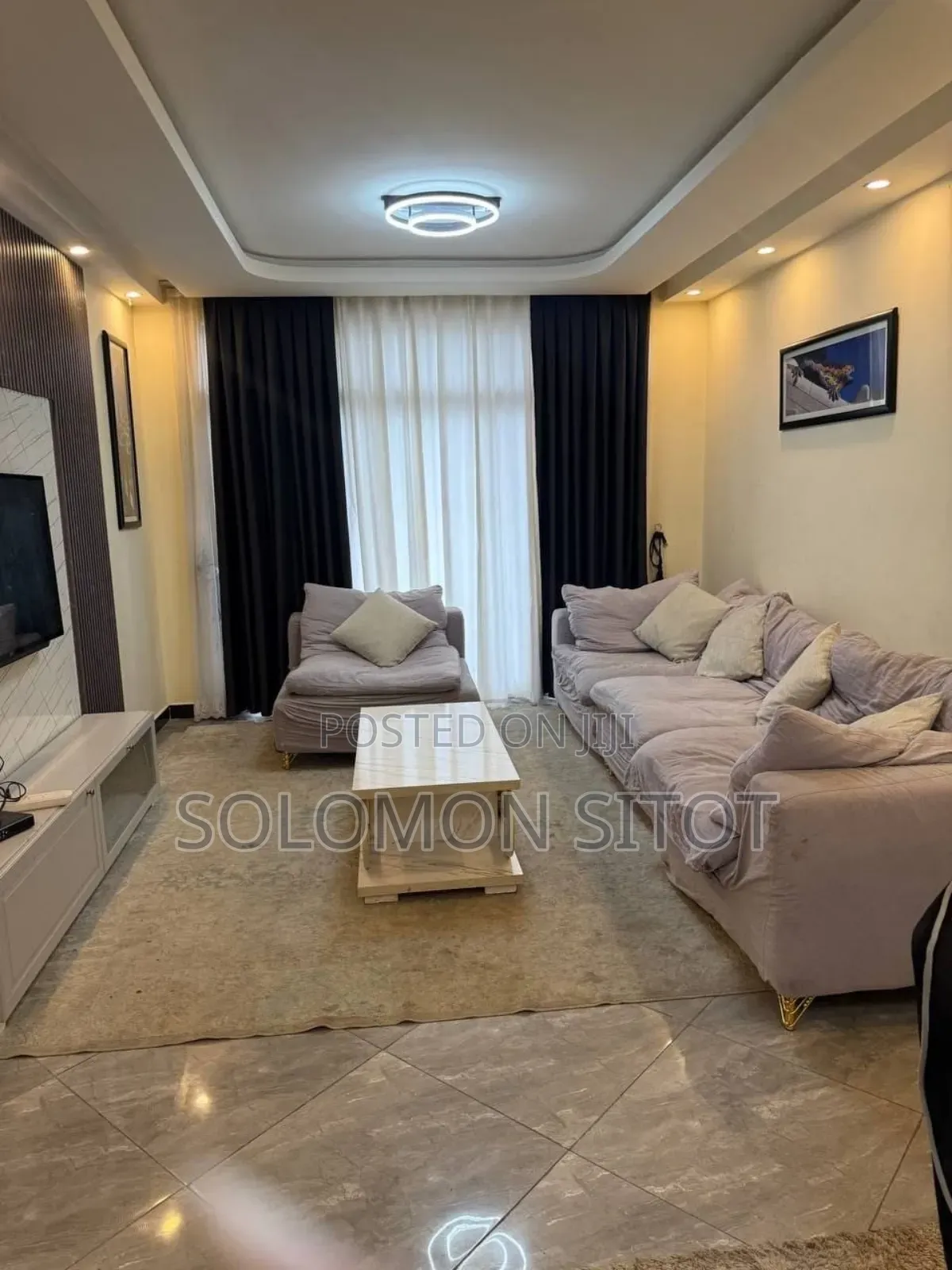 Furnished 3bdrm Apartment in Furnished Apartment, Bole for rent