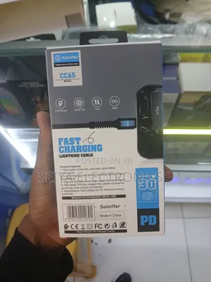 Soloffer Usb-c To Lightning Fast Charging Cable.