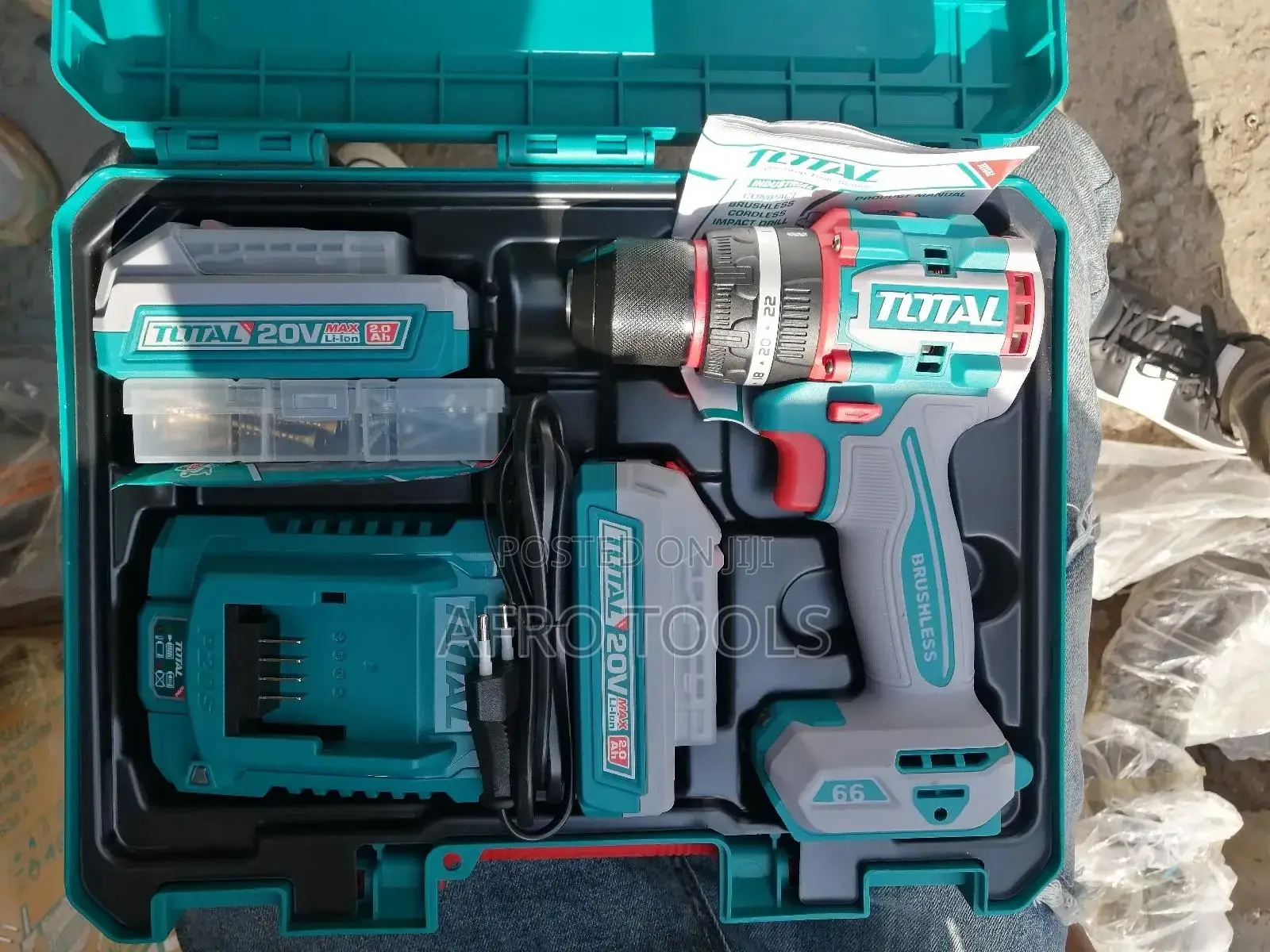 Total 20v Cordless Drill