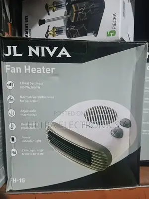 Jl Niva Fan Heater (Model H-15) for Warming Small to Medium