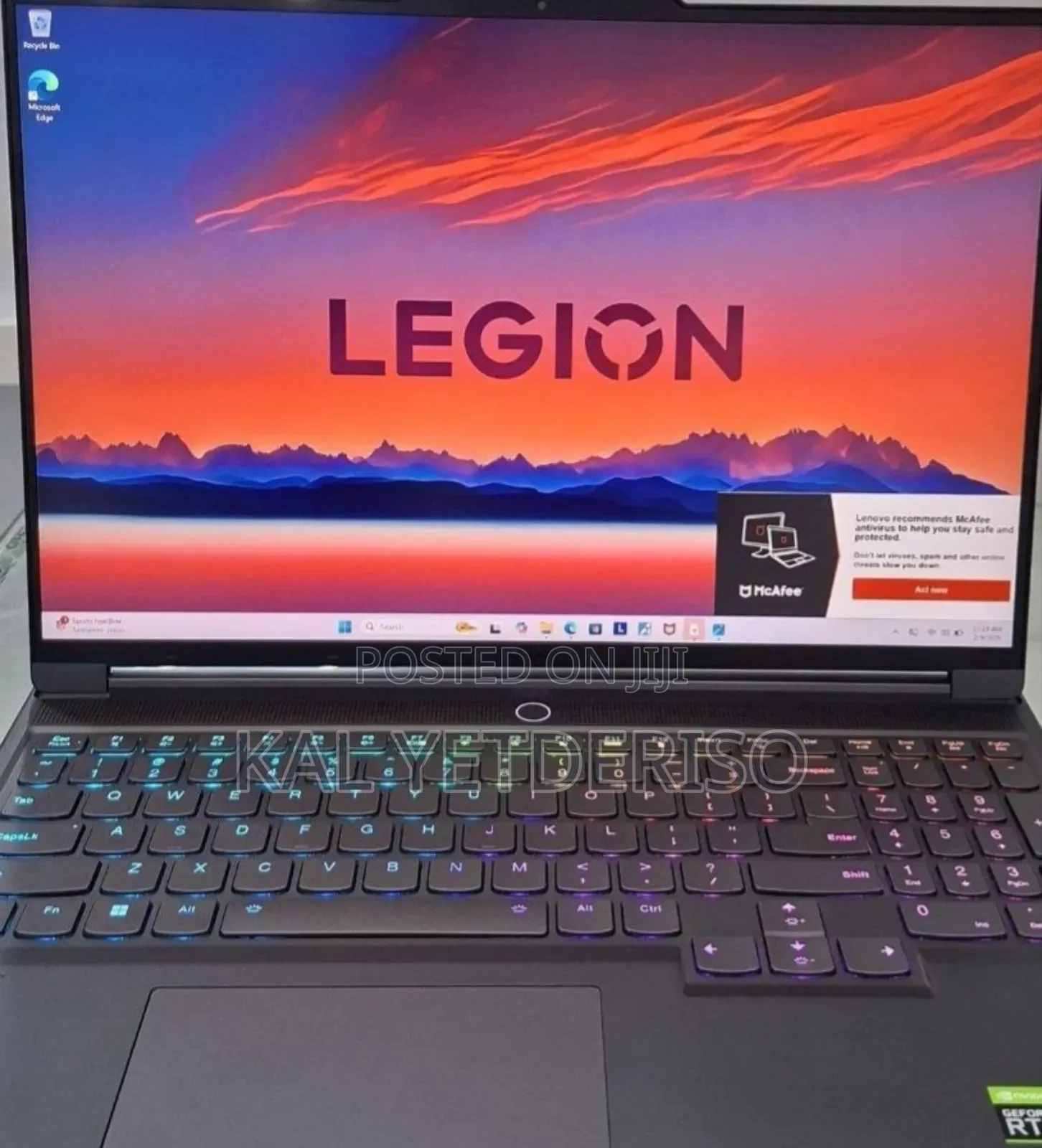 New Laptop Lenovo Legion 5 16GB Intel Core i9 SSD 1T