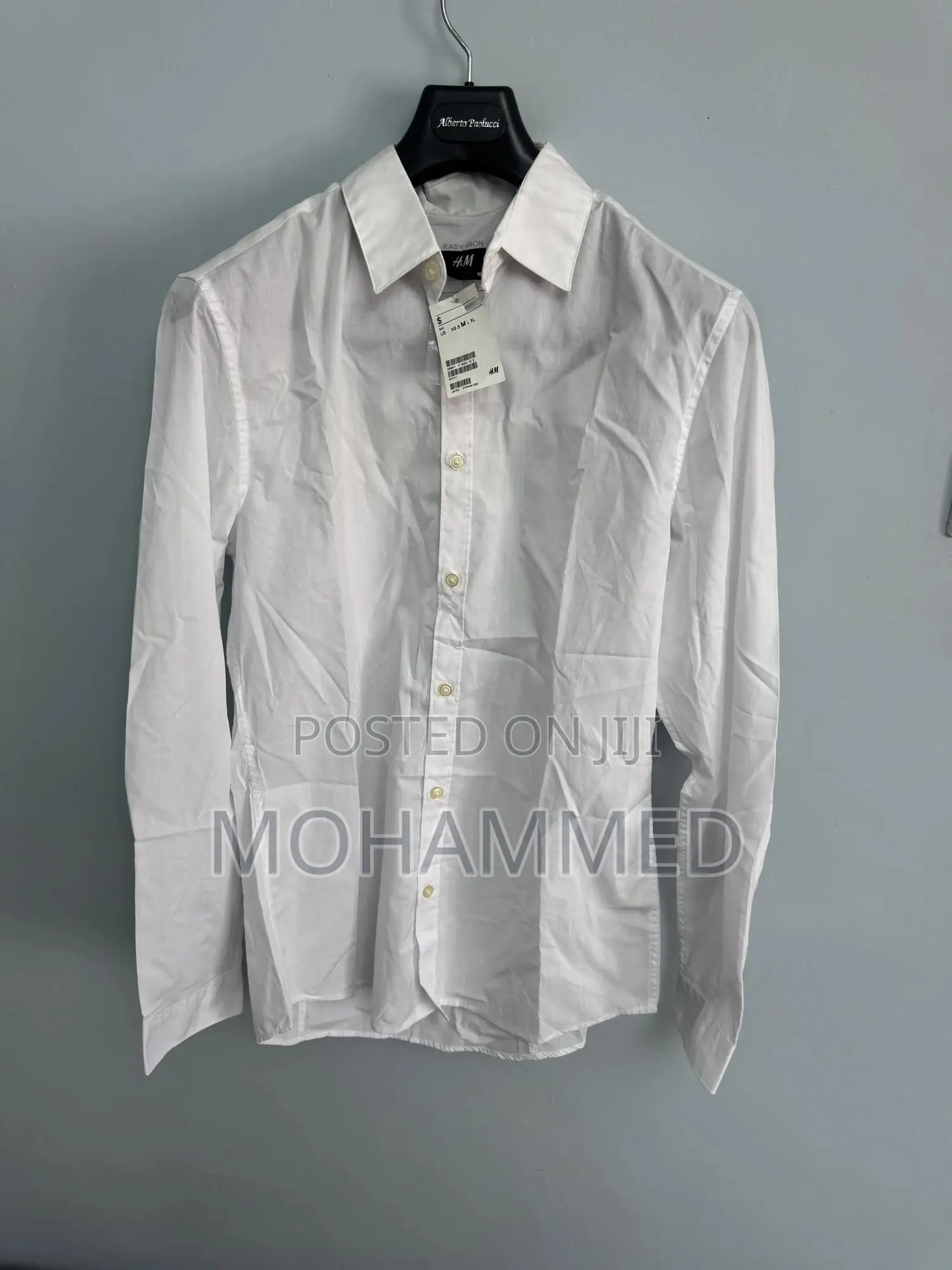 H M White Shirt ሽሚዝ