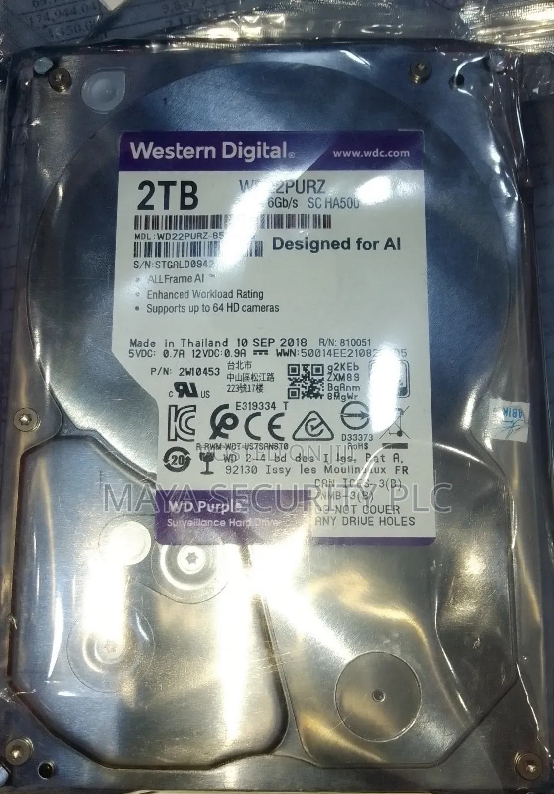 2tb Harddisk Surveillance HDD