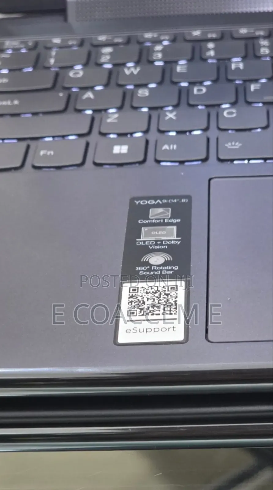 New Laptop Lenovo Yoga 9i 16GB Intel Core i7 SSD 1T