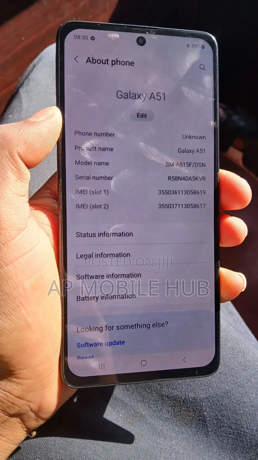 Samsung Galaxy A51 5G 128 GB Silver