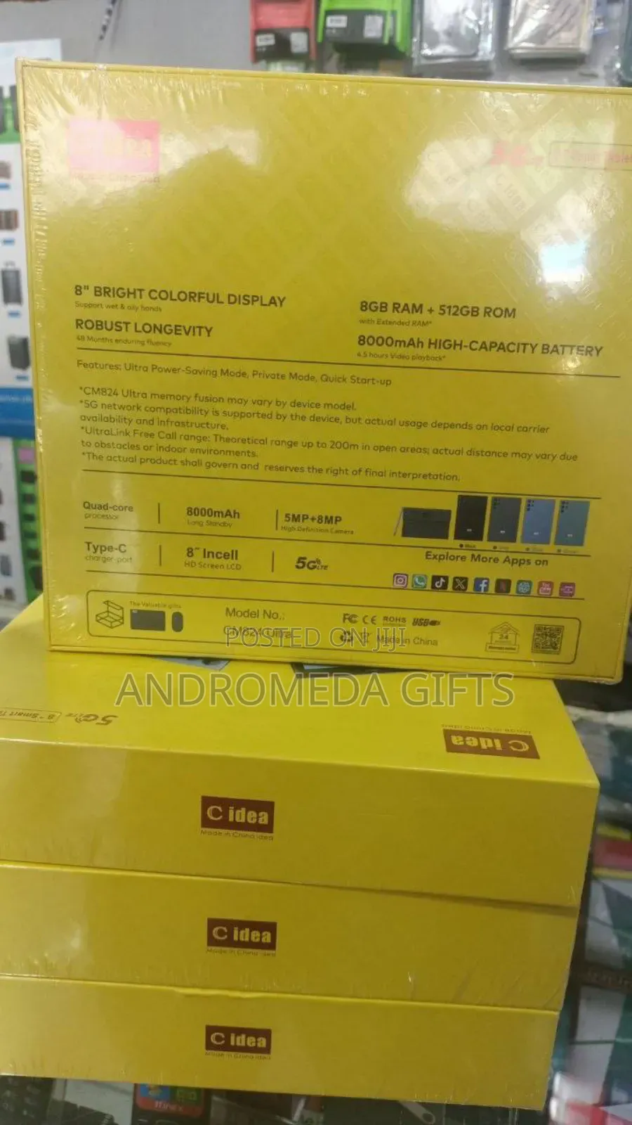 New Mobile Phone 512 GB Silver