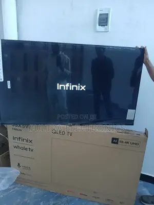 Infinix Smart Tv, Featuring a 138cm (55-Inch) Qled Display With Uhd