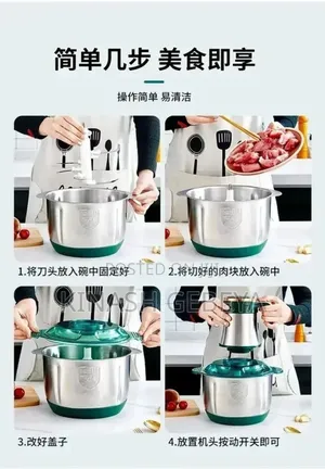 Tesnim Multifunctional Meat and Vegetable Chooper