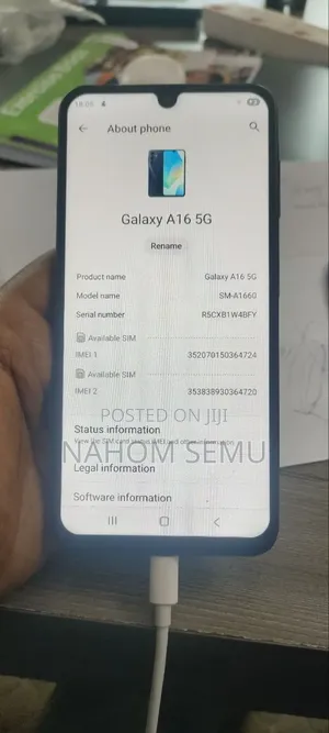 New Samsung Galaxy A16 5G 128 GB Black
