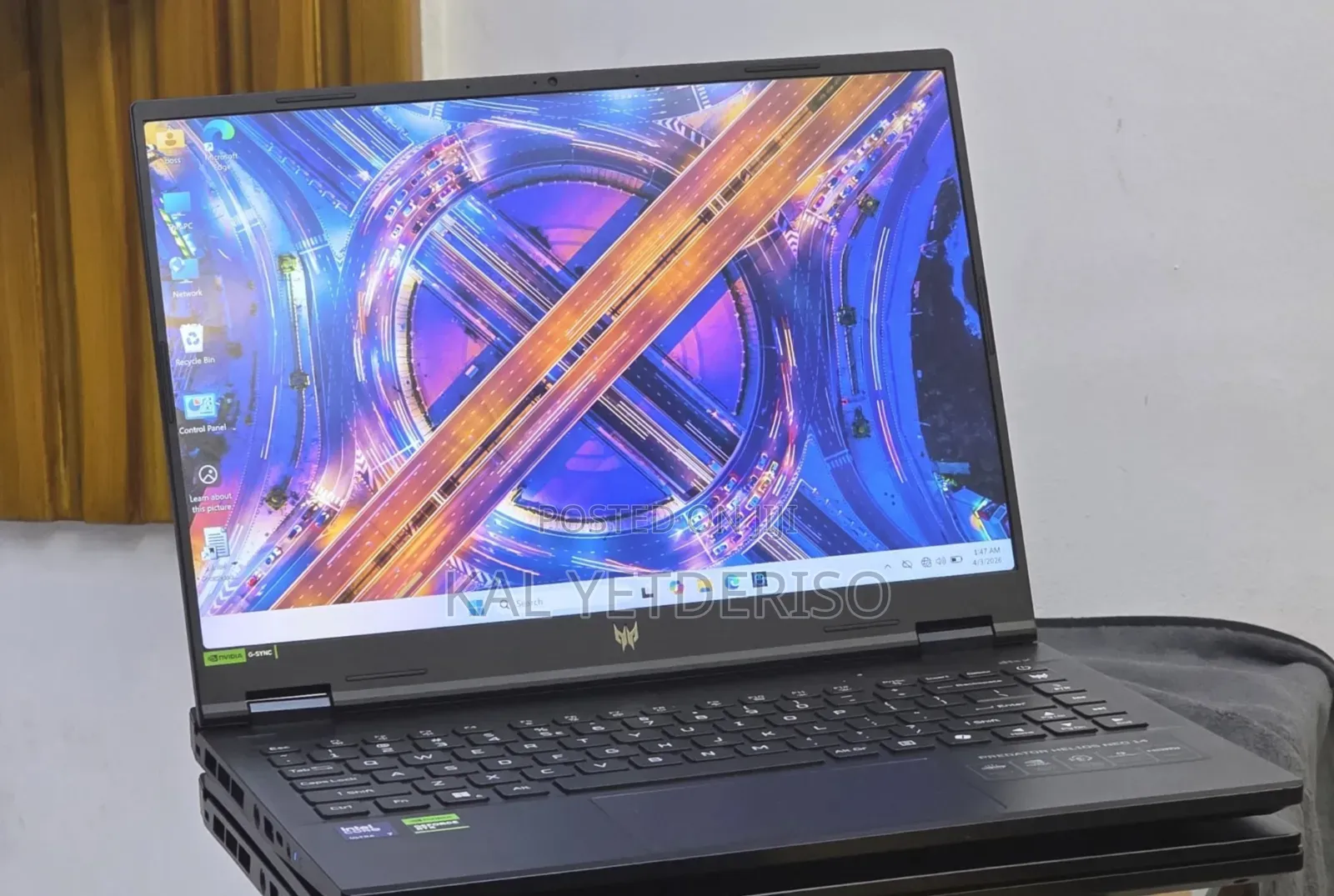 New Laptop Acer Predator Helios Neo 16 8GB Intel Core i5 SSD 1T