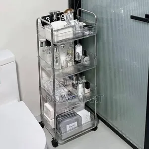 4-layer Movable Kitchen Storage Rack/Shelf